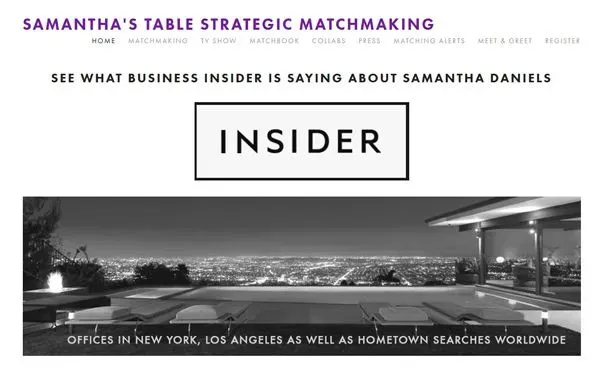 Samantha’s Table Reviews [Best NYC Matchmaking Service?]