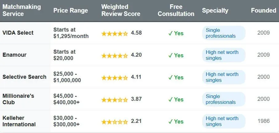 5 Best Millionaire Matchmakers For Chicago Singles