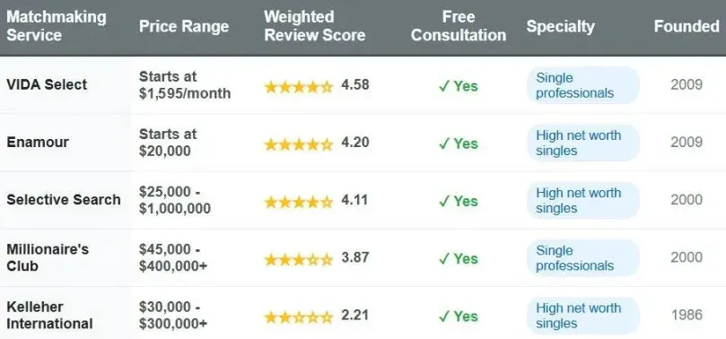 5 Best Millionaire Matchmakers For Chicago Singles