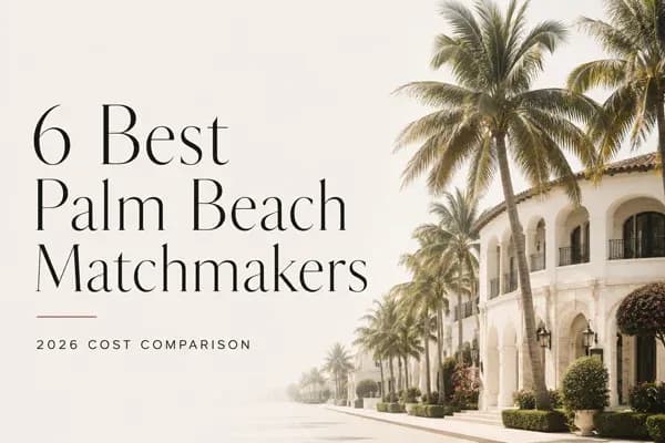 6 Best Palm Beach Matchmakers [2026 Cost Comparison!]