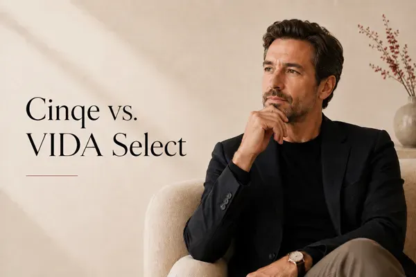 Cinqe vs VIDA Select: Cost, Process & Matchmaking Compared