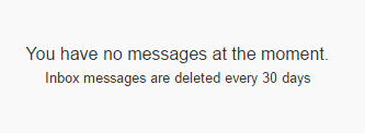 no messages
