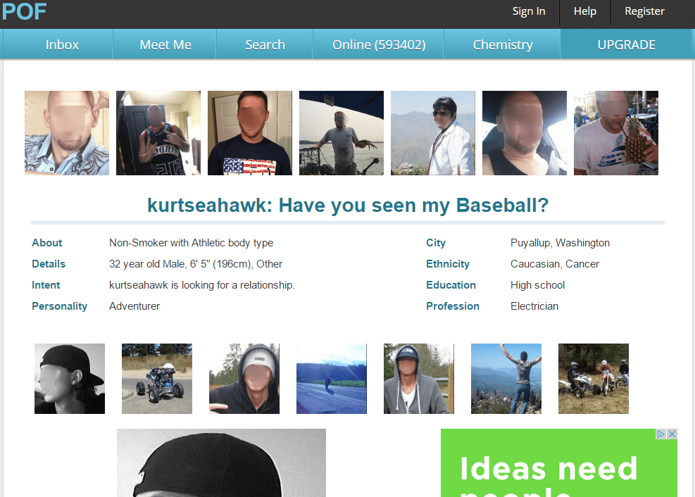 Pof my profile Pof my profile