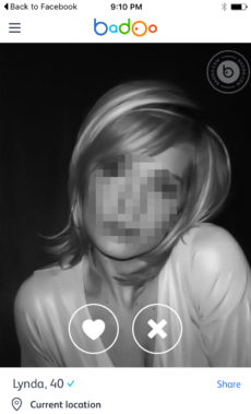 Badoo private fotos Dating app