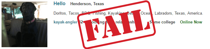 How To Write A Catchy Headline For Your Dating Profile 4 boring online dating headline example
