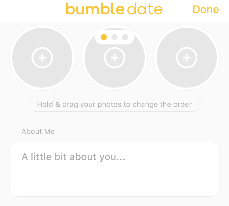 Bumble profile tips