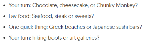 good questions to ask on Bumble