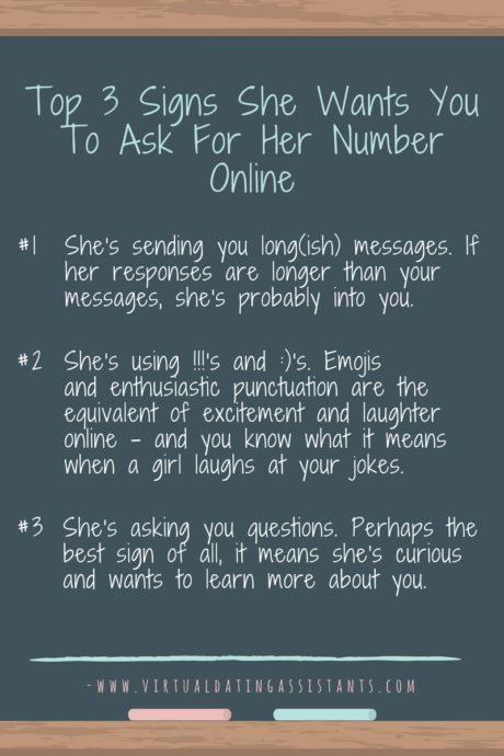 How to get number online dating