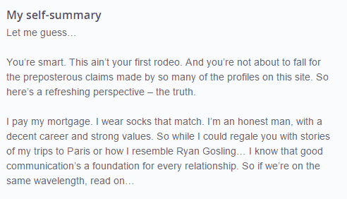 Why cant i see my intros on okcupid?