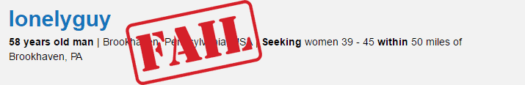 POF & Match Usernames That Will Catch Her Attention! 3 negative username example
