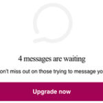 OurTime message notification