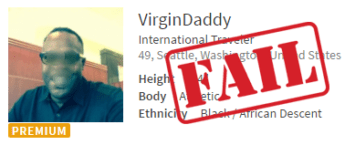 seeking arrangement username bad example