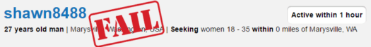 POF & Match Usernames That Will Catch Her Attention! 2 online dating username fail