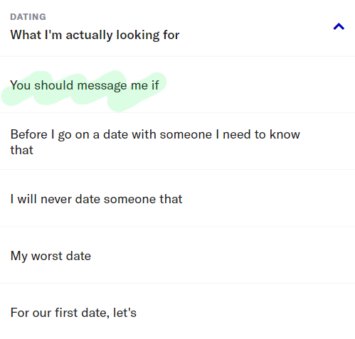 Online Dating Advice: Optimum Message Length