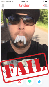 8 Examples Of Funny Tinder Bios For Guys (2023 Edition) 4 example of a bad Tinder photo