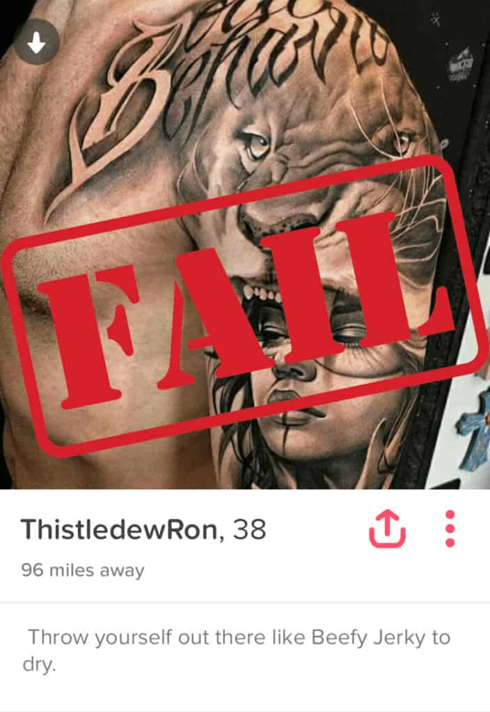 Male witty tinder bios Top 20