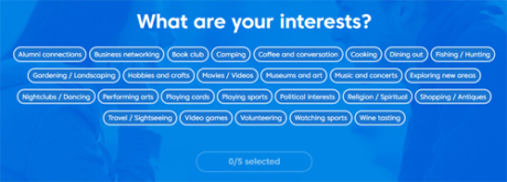 match profile interests