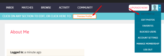 How To Share Your Dating Profile With Someone Online 5 Jdate edit profile