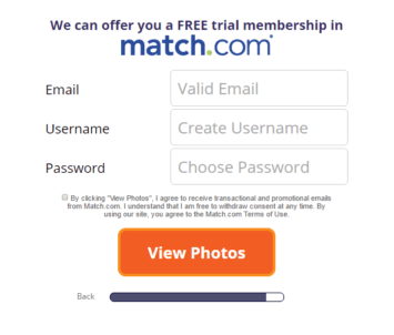 match.com free trial membership graphic