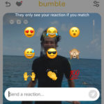 Bumble Reactions emoji