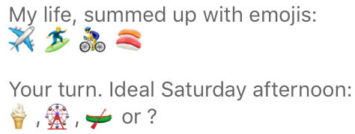 No Matches On Bumble? 8 Quick Fixes & Tips That Really Work! 2 bumble profile example with emoji