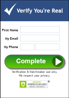 Verify You're Real Maryland Matchmakers signup