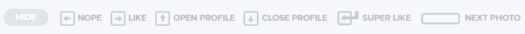 Tinder Online: How To Swipe From Any Device & Browser 4 Tinder online keyboard shortcuts