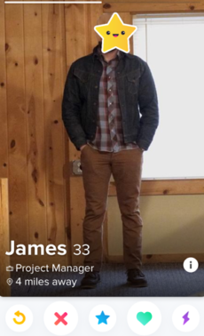 Tinder photo mistake