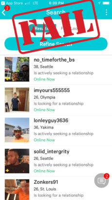 bad POF usernames