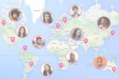 Tinder users all over the world