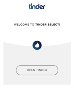 Welcome To Tinder Select