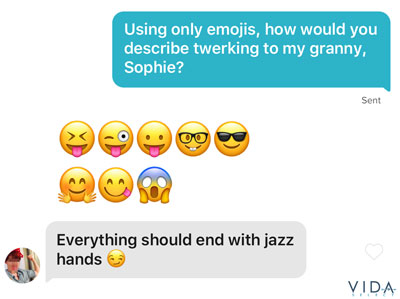 icebreaker for Tinder about twerking