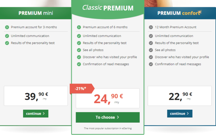 Top List: The 6 Best Spanish Dating Sites & Apps 5 eDarling prices