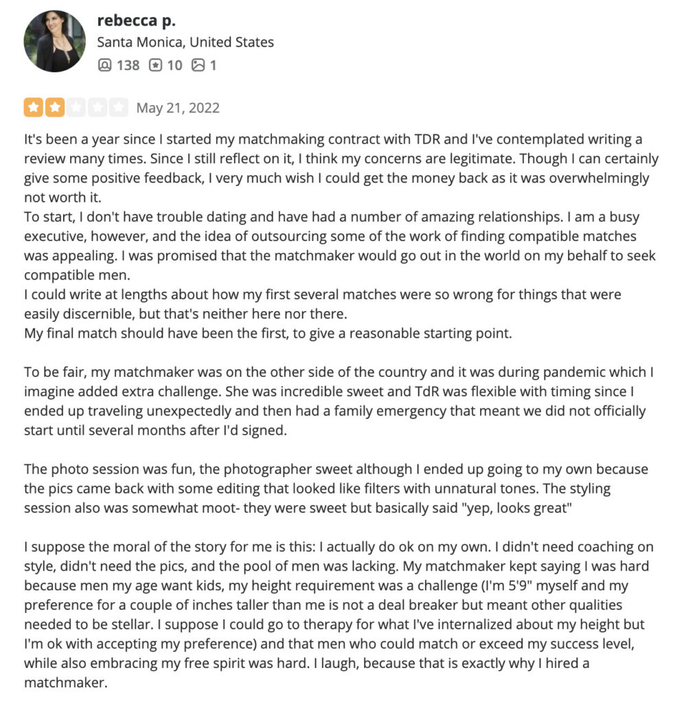 TDR review 6.1 Rebecca