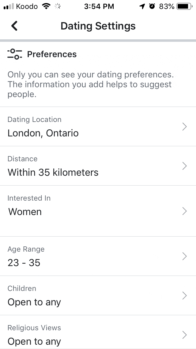 online dating data format with respect to partner to help husband