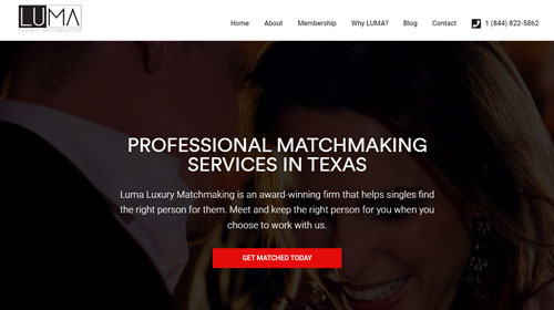 LUMA matchmaking services in Texas