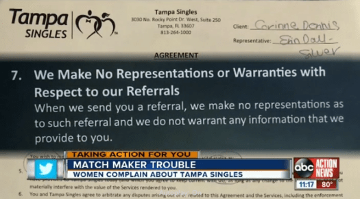 Tampa Singles Reviews (With Cost, Complaints, & More!) 8 Tampa Singles contract