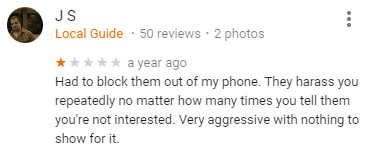google reviews for tampa singles