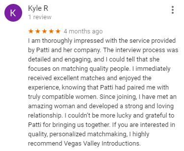 vegas valley introductions google reviews