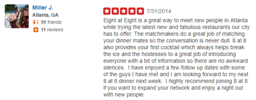 eight at eight yelp reviews