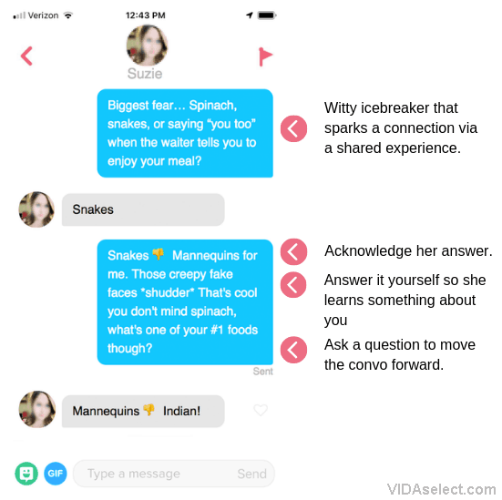 Guide To Successful Tinder Conversations 9 Real Examples