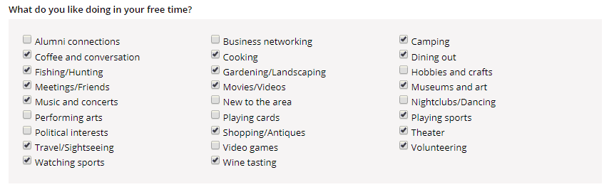 Rosebrides profile setup