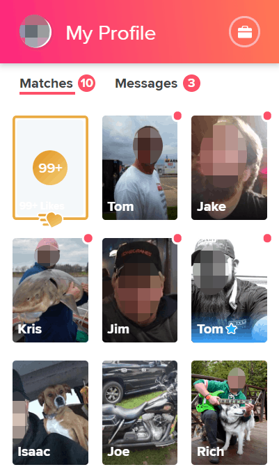 Tinder where are my matches