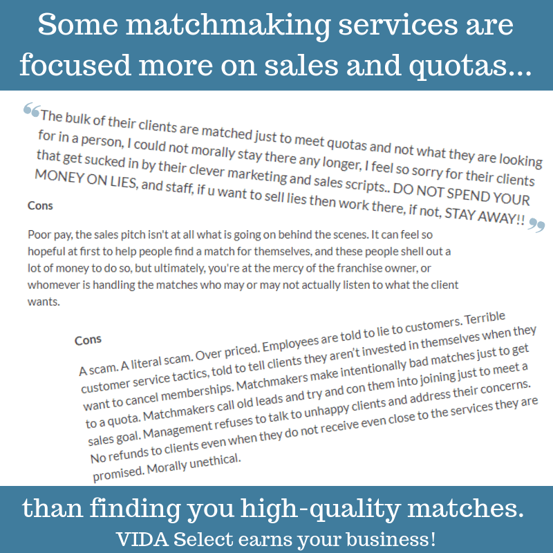 matchmaking service employee reviews