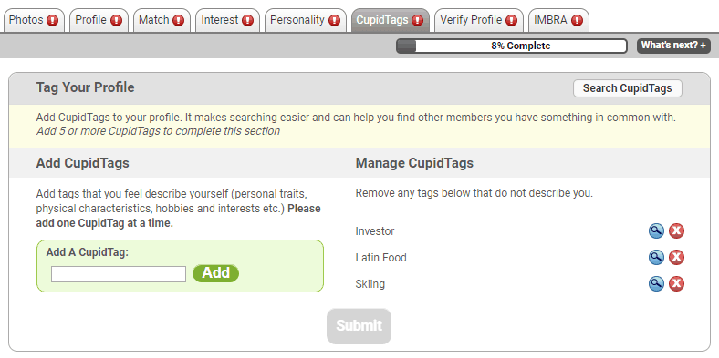 Colombian Cupid Review - Cost, Pros, Cons, Tips & More! 9 Colombian Cupid tags