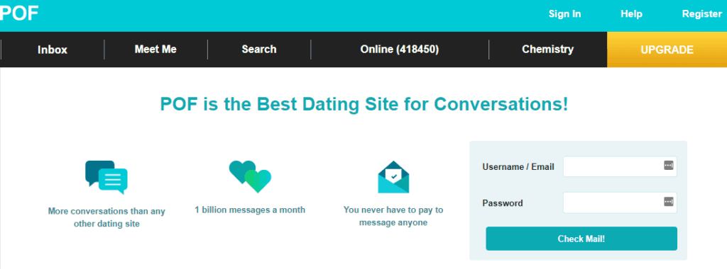 POF dating site