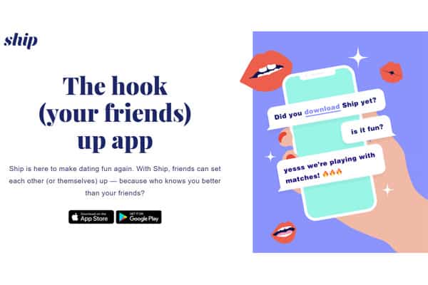 text dating app