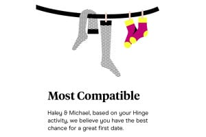 What is the Hinge Most Compatible feature?