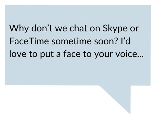 Skype singles chat