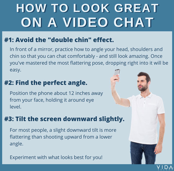 How to look great on a video chat
